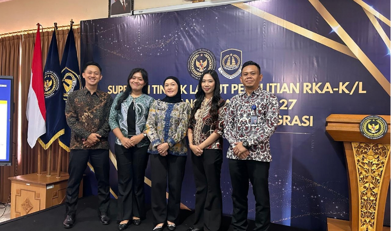 Imigrasi Lampung Utara Ikuti Supervisi Tindak Lanjut Penelitian RKA-K/L Pagu Anggaran Tahun Anggaran 2027