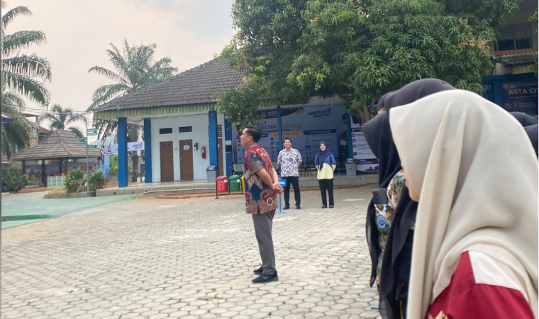 Apel Sore Imigrasi Lampung Utara: Jaga Kesehatan, Kekompakan, dan Semangat Kerja