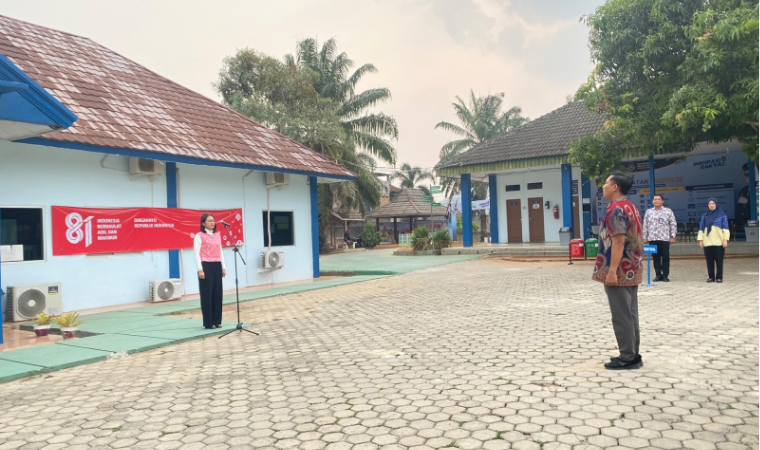 Apel Sore Imigrasi Lampung Utara: Jaga Kesehatan, Kekompakan, dan Semangat Kerja