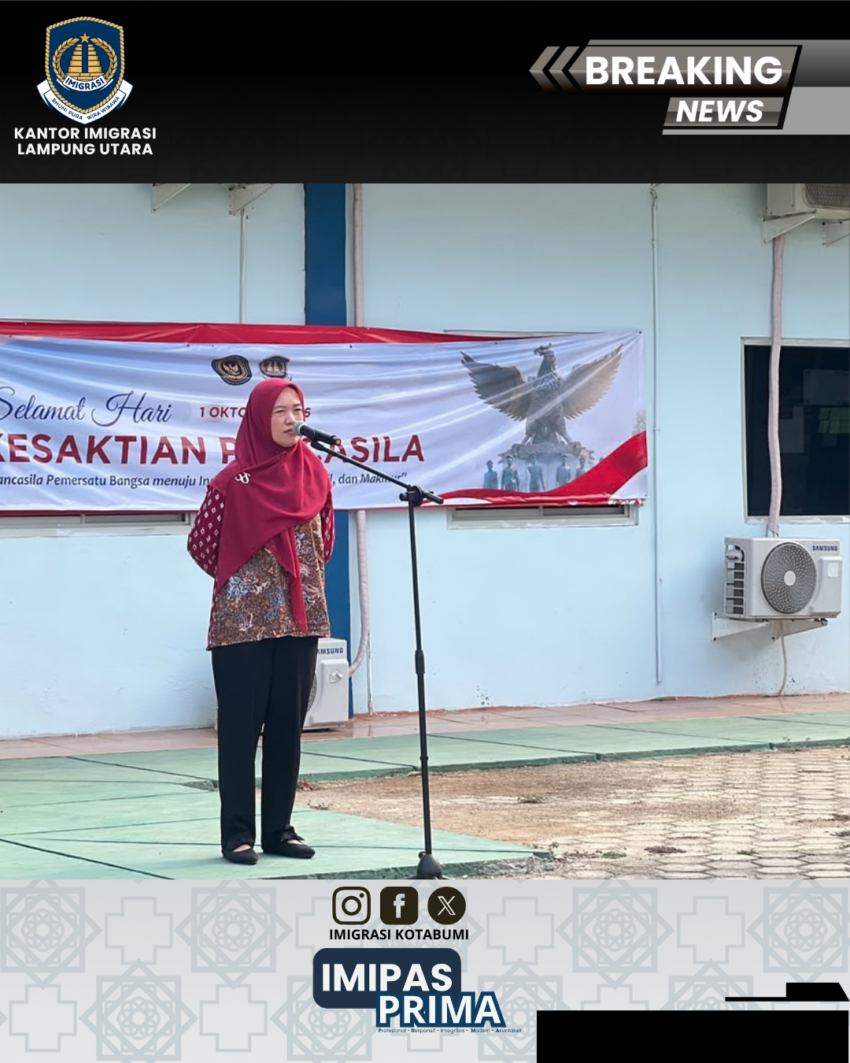 Apel Sore Imigrasi Lampung Utara: Jaga Kesehatan dan Apresiasi Kinerja Selama Sepekan