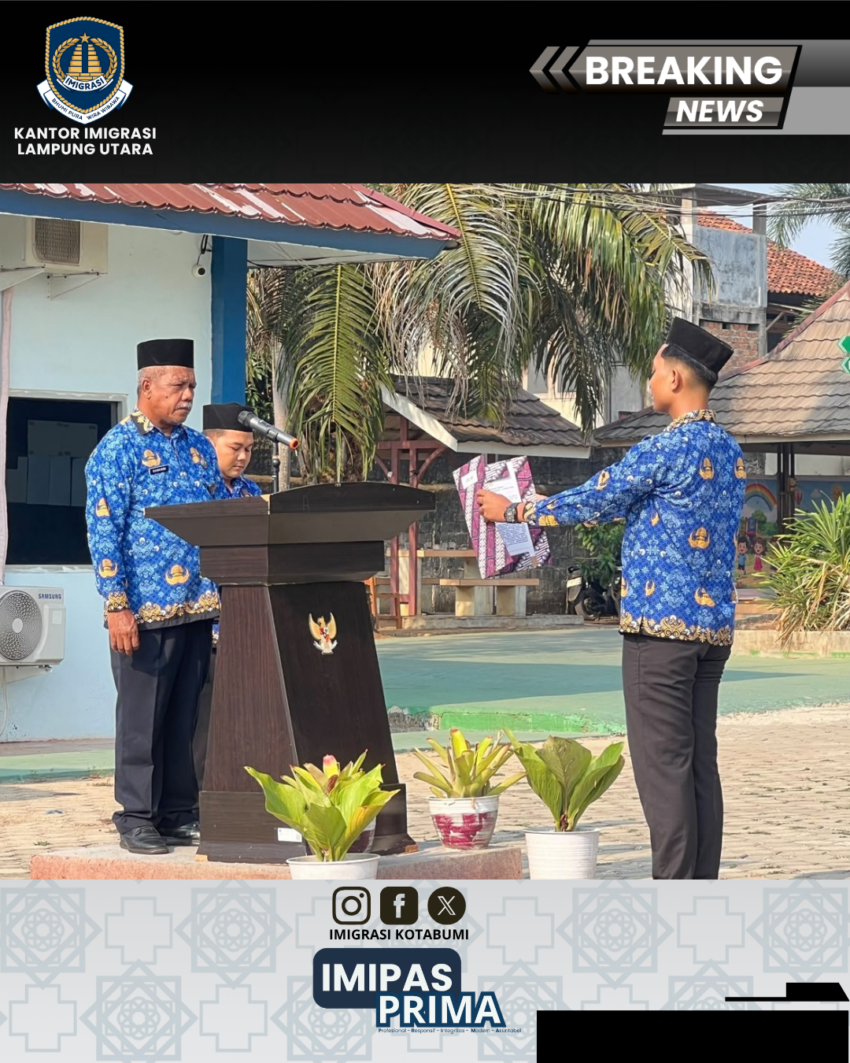 Imigrasi Lampung Utara Peringati Hari Kesaktian Pancasila 2026